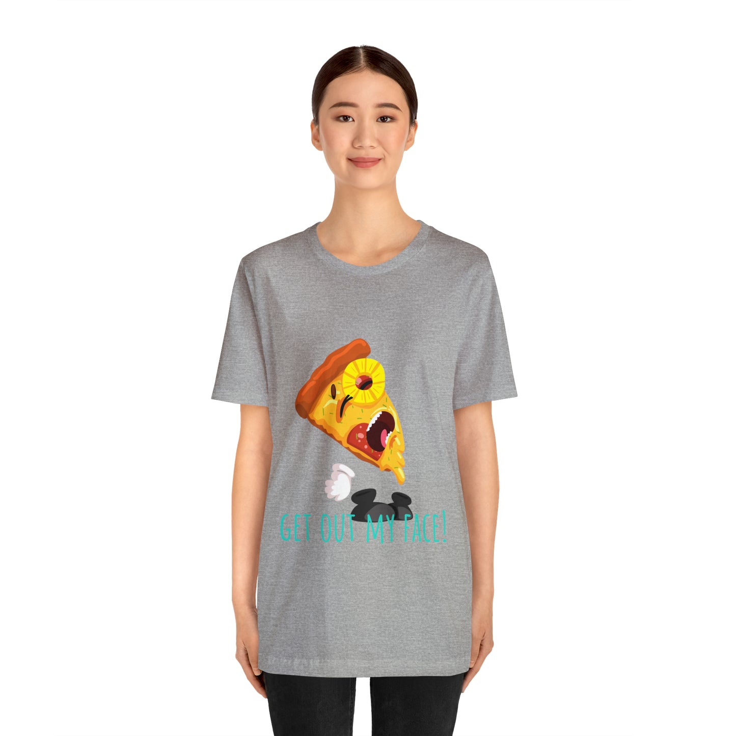 People Against Pineapples On Pizza Unisex Jersey Short Sleeve Tee