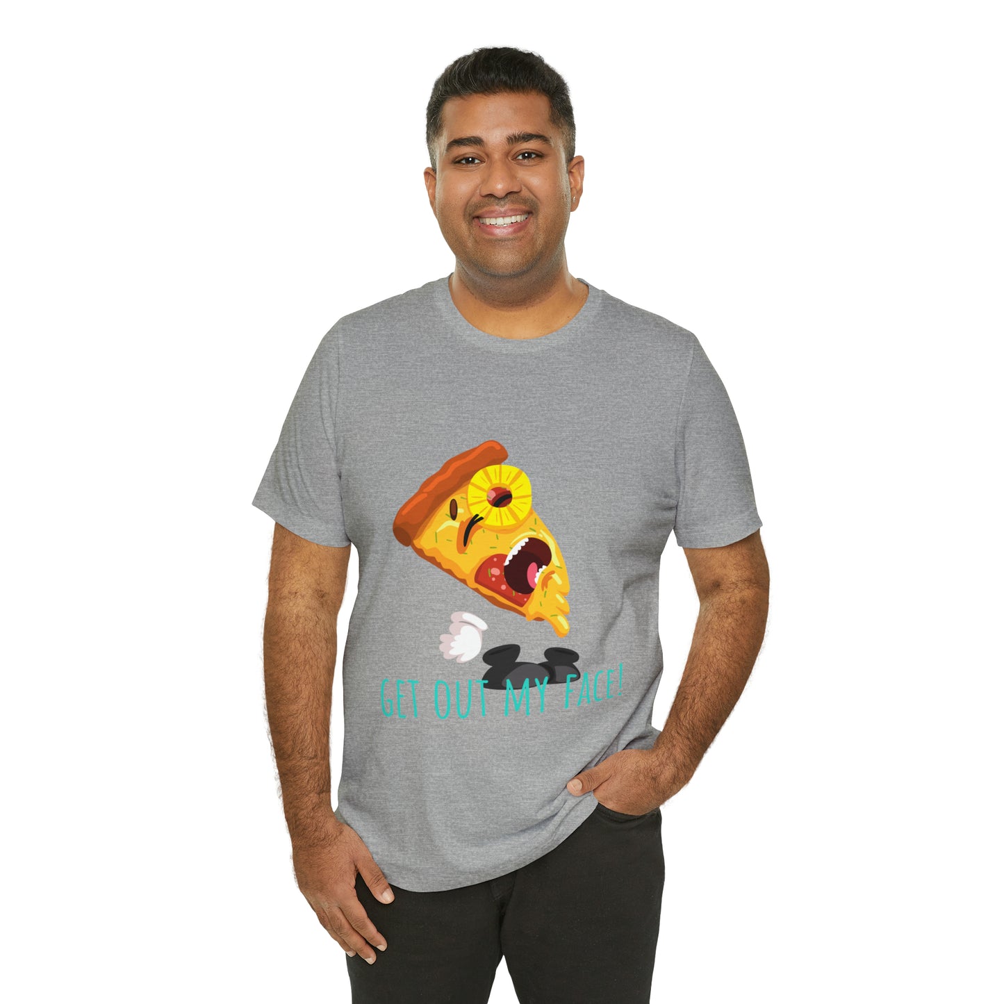 People Against Pineapples On Pizza Unisex Jersey Short Sleeve Tee