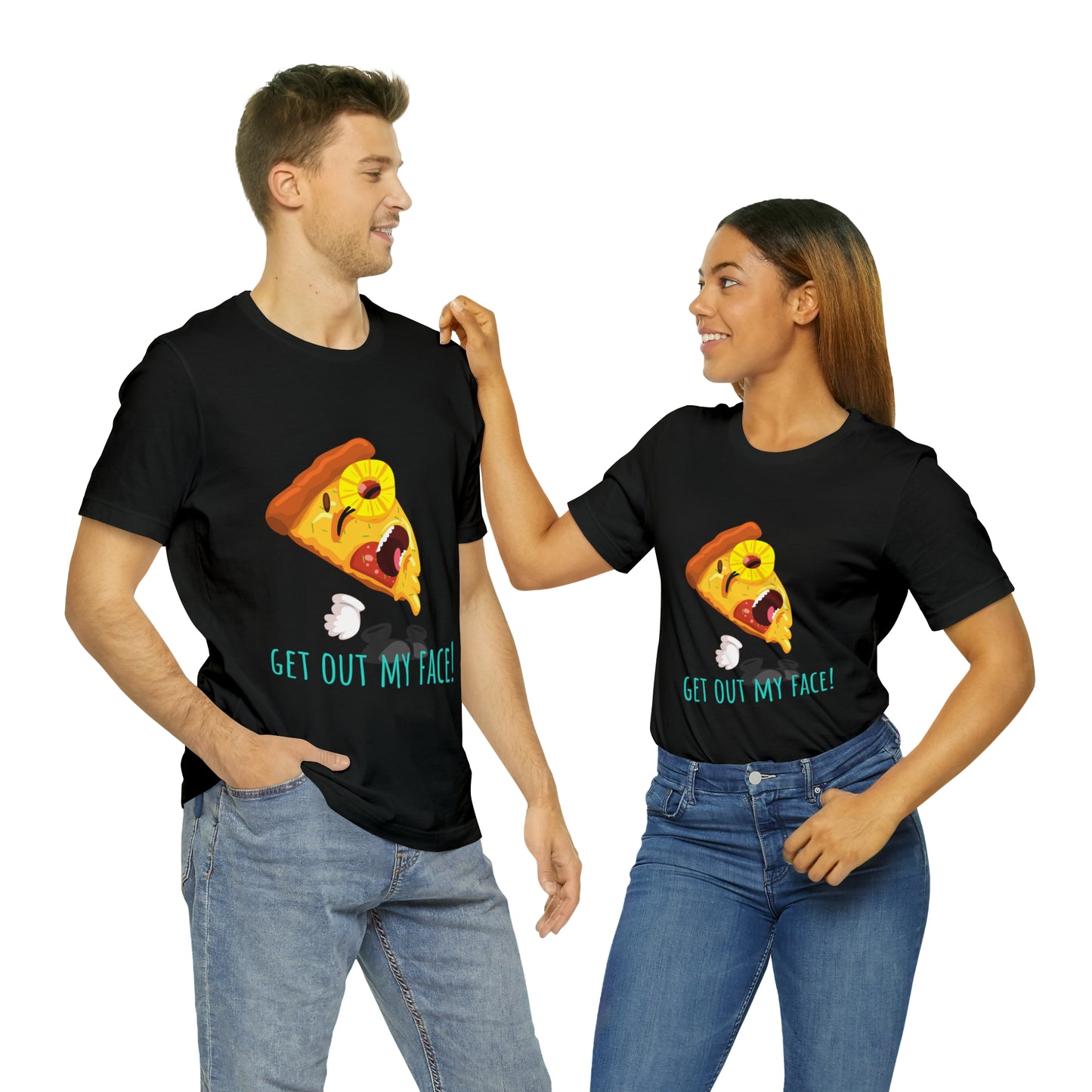 People Against Pineapples On Pizza Unisex Jersey Short Sleeve Tee