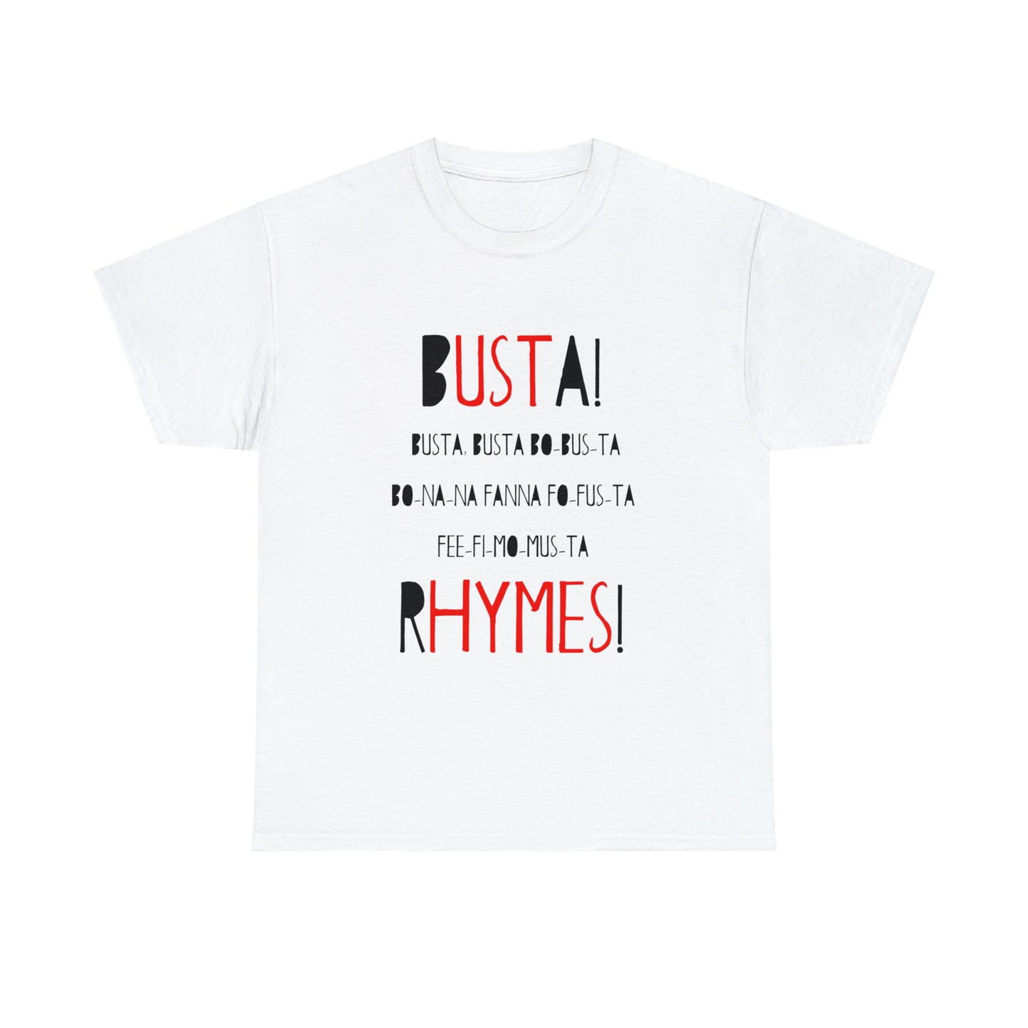Name Game Busta Rhymes Cotton Tee