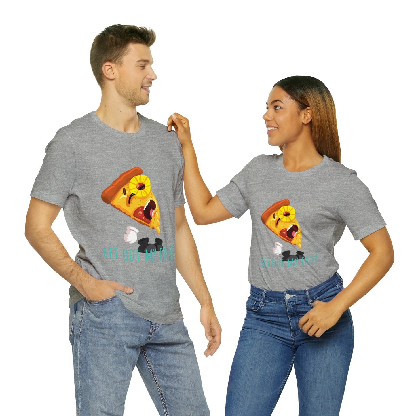 People Against Pineapples On Pizza Unisex Jersey Short Sleeve Tee