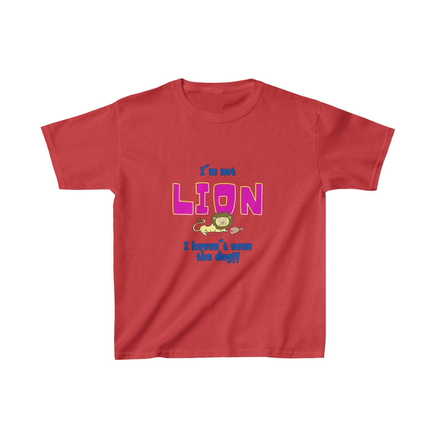 I'm Not LION Kids Tee