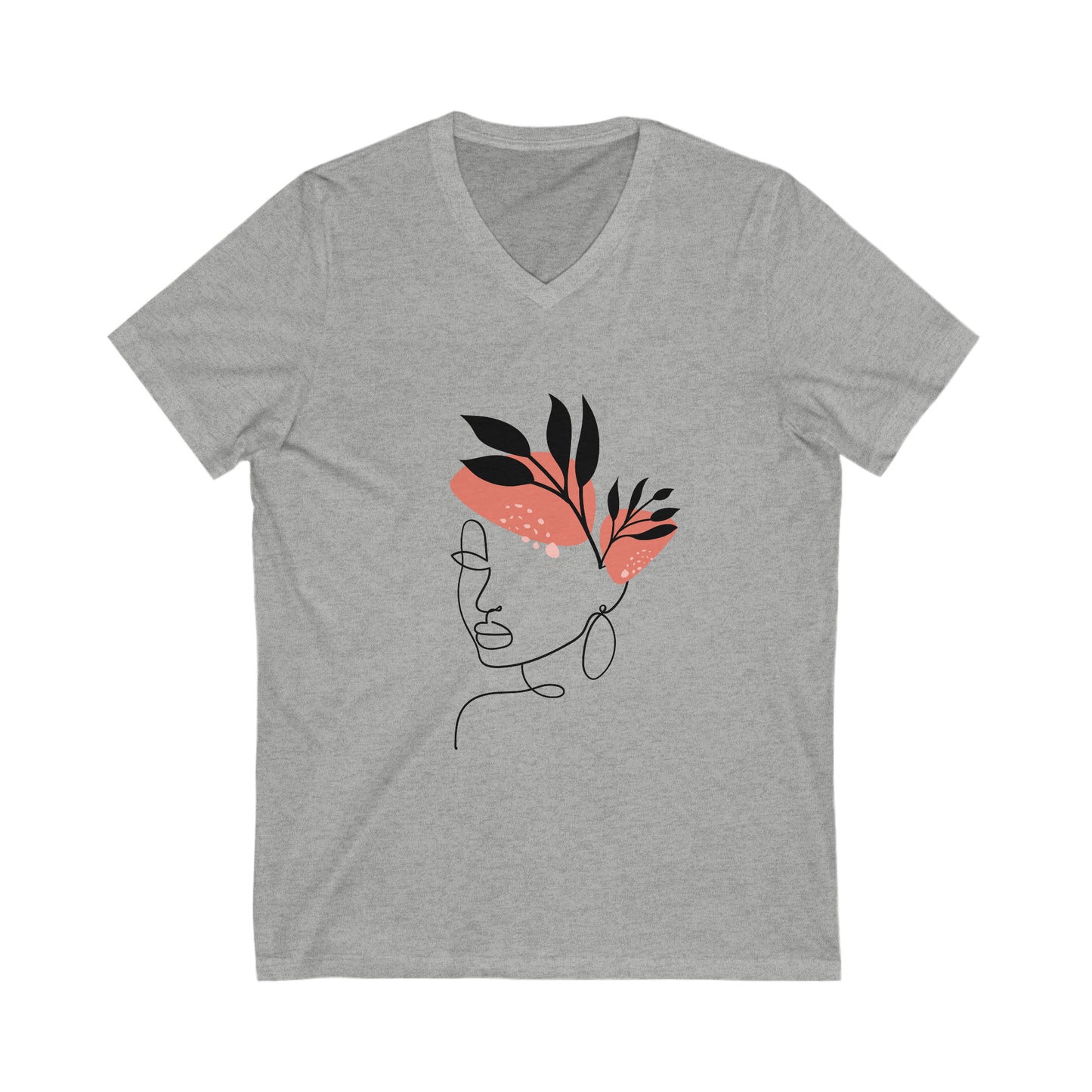 Turn Heads Unisex V-Neck Tee