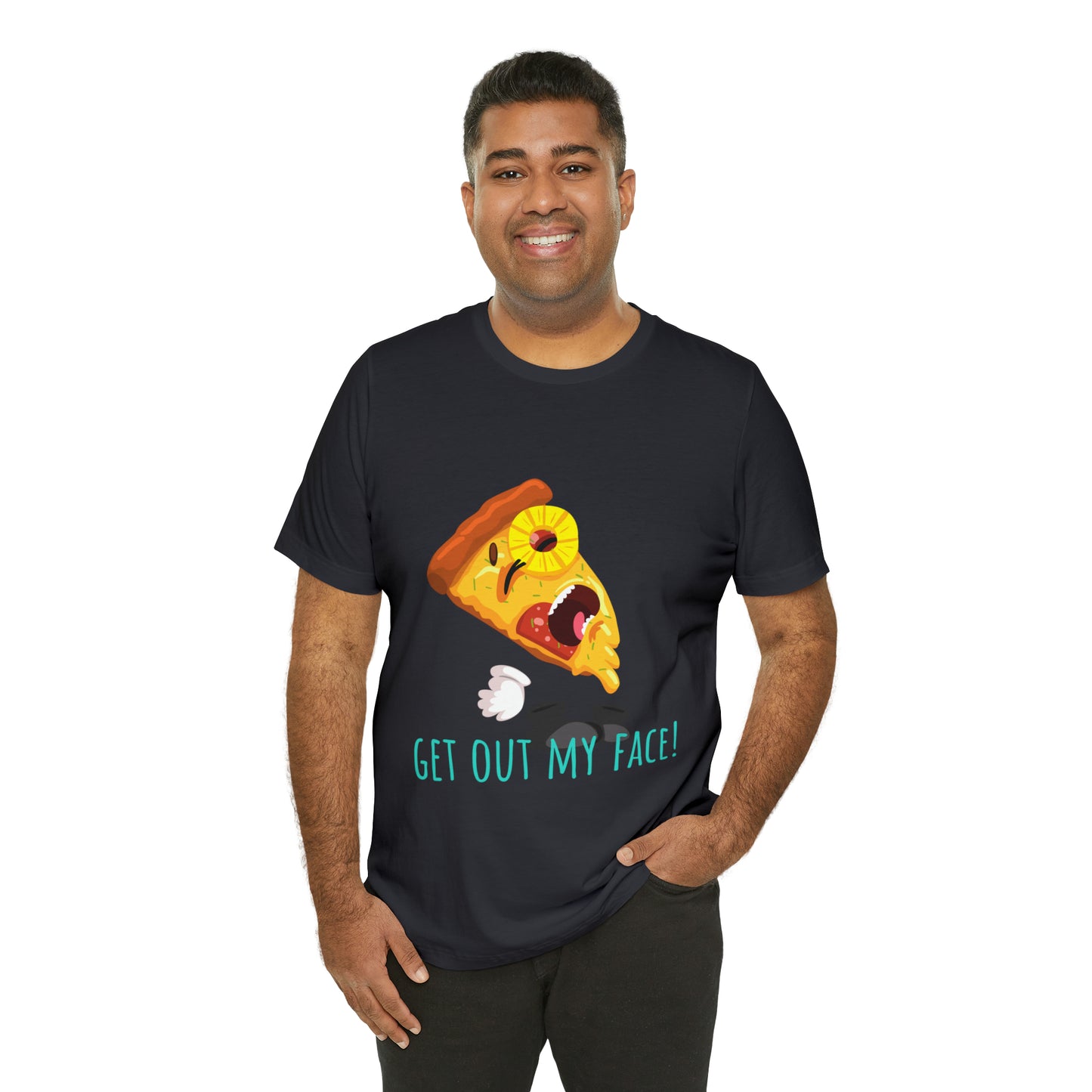 People Against Pineapples On Pizza Unisex Jersey Short Sleeve Tee