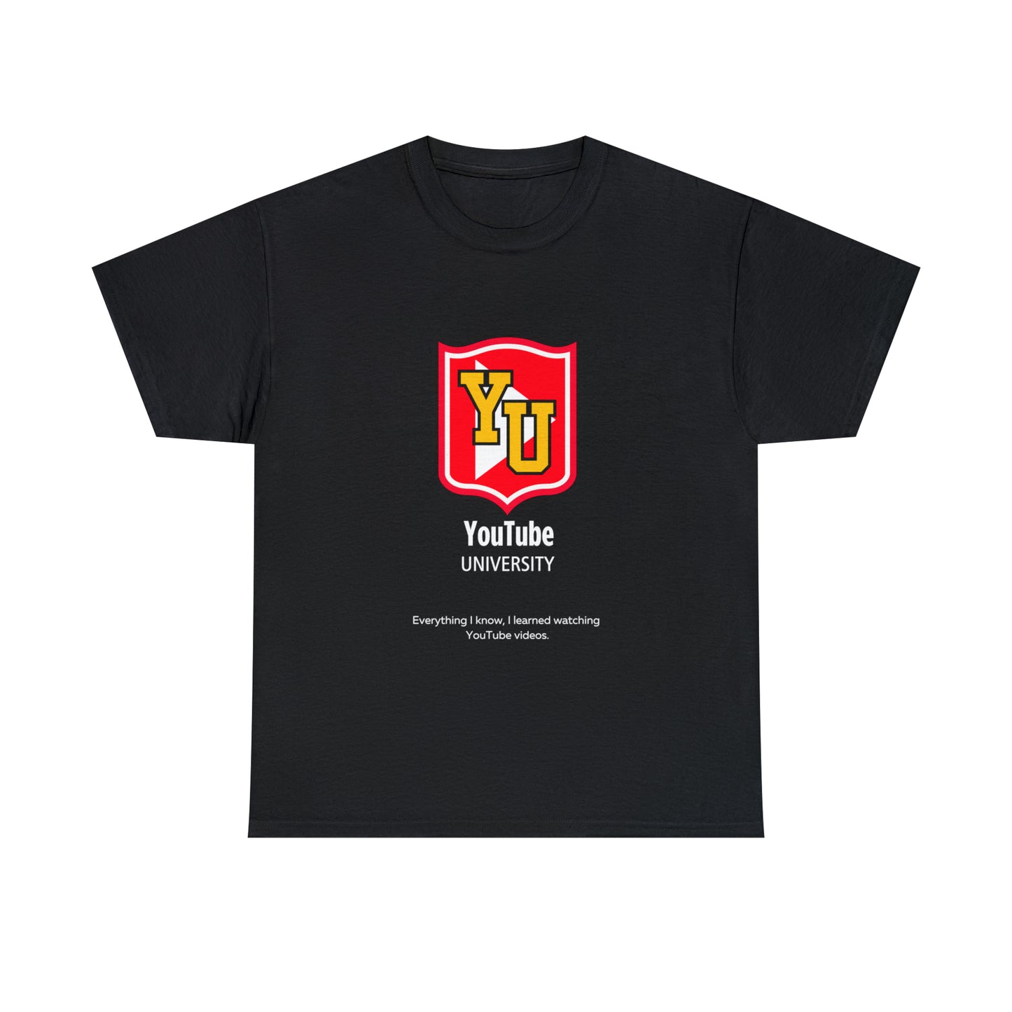 YouTube University Unisex Heavy Cotton Tee