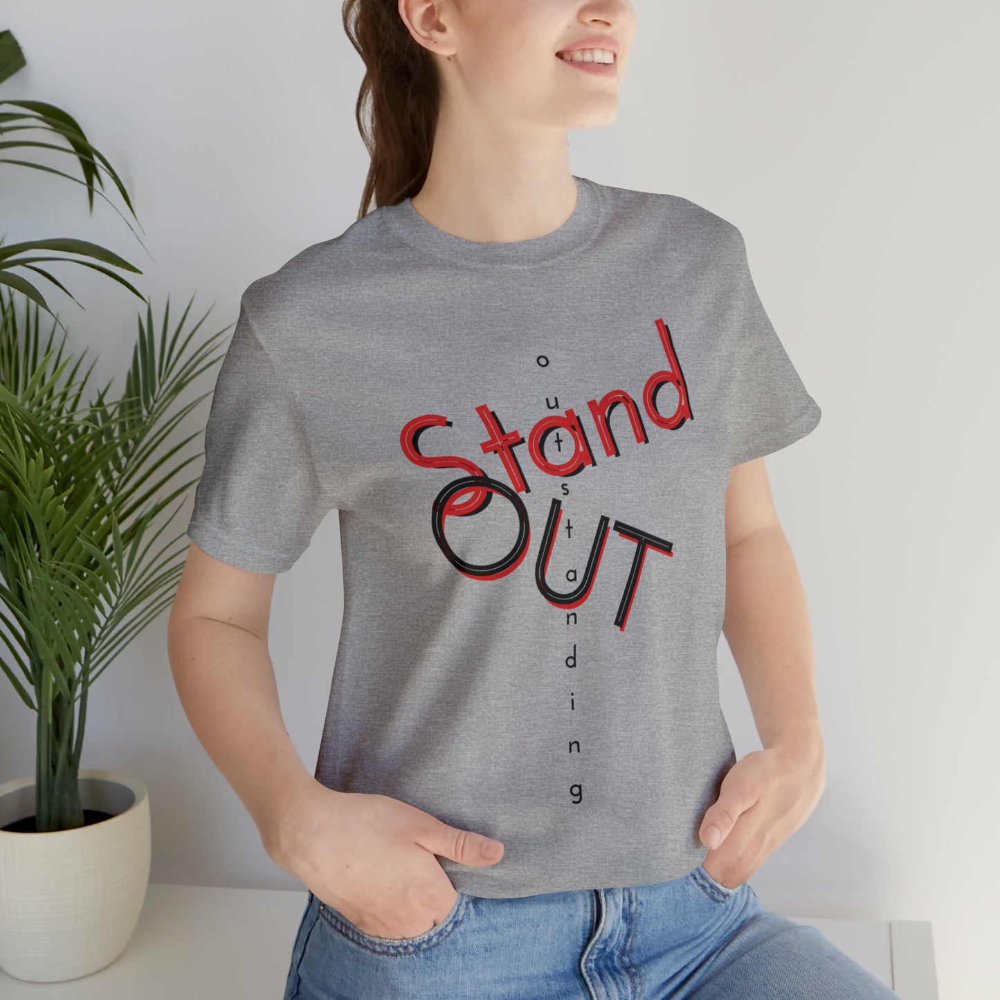 Be Outstanding Unisex Jersey Short Sleeve Tee