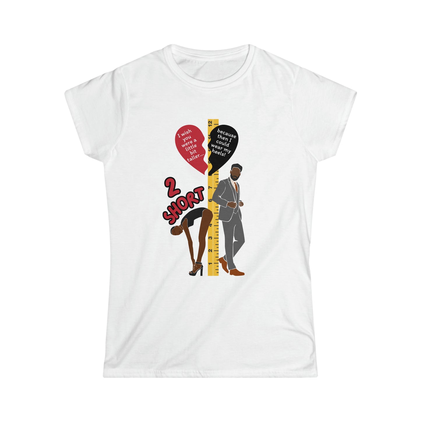 2 Short Women's Softstyle Tee