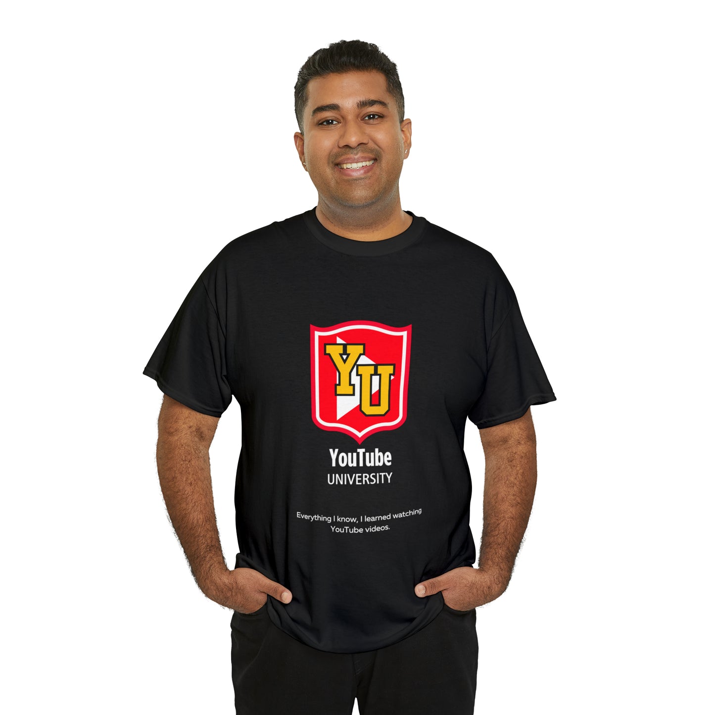 YouTube University Unisex Heavy Cotton Tee