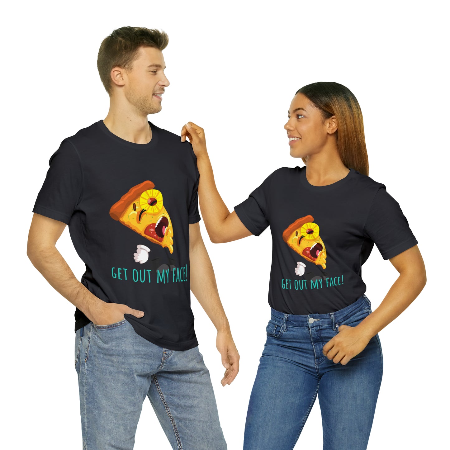 People Against Pineapples On Pizza Unisex Jersey Short Sleeve Tee