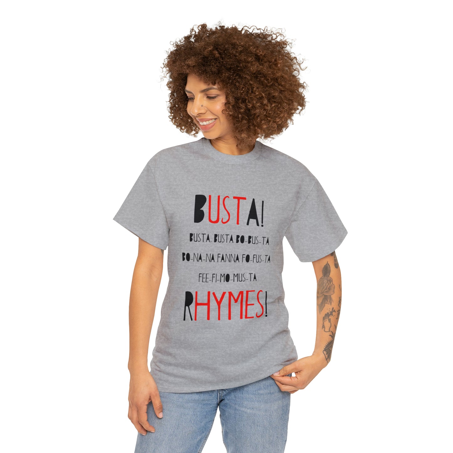 Name Game Busta Rhymes Cotton Tee