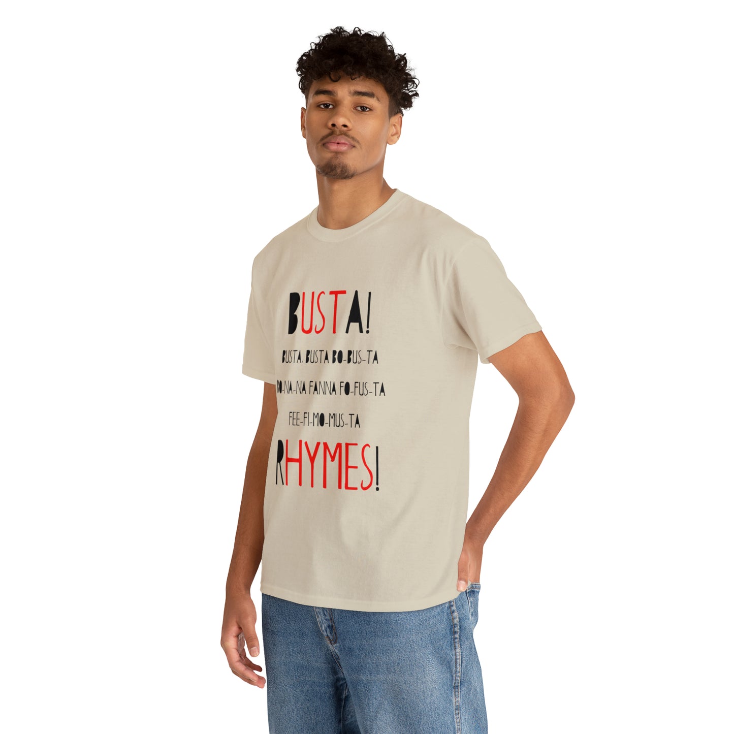 Name Game Busta Rhymes Cotton Tee