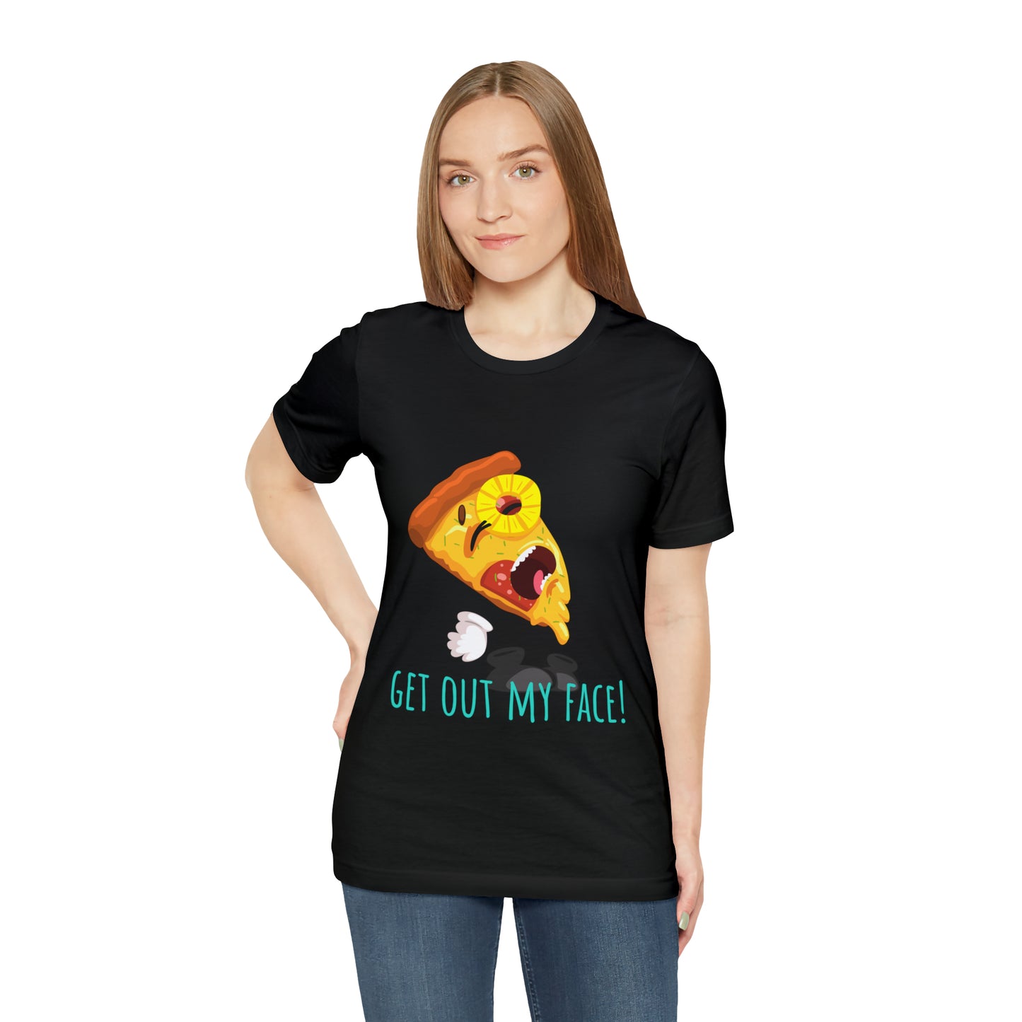 People Against Pineapples On Pizza Unisex Jersey Short Sleeve Tee