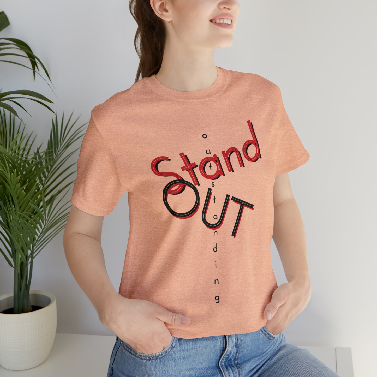 Be Outstanding Unisex Jersey Short Sleeve Tee