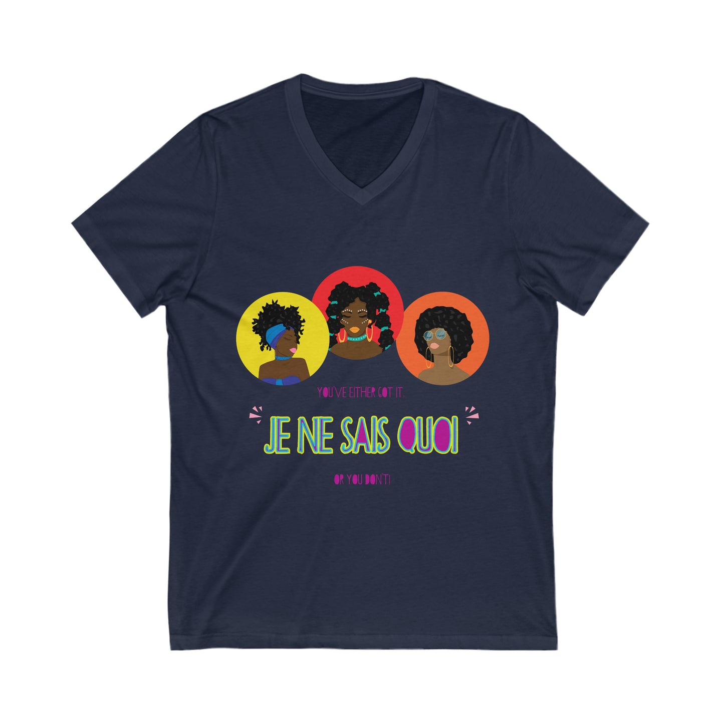 Je Ne Sais Quoi V-Neck Tee