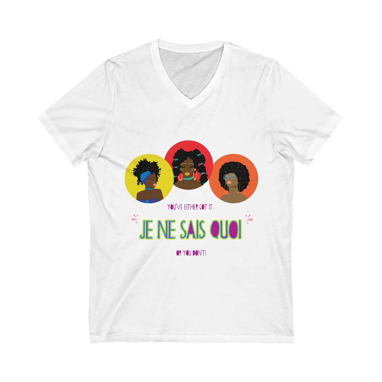 Je Ne Sais Quoi V-Neck Tee