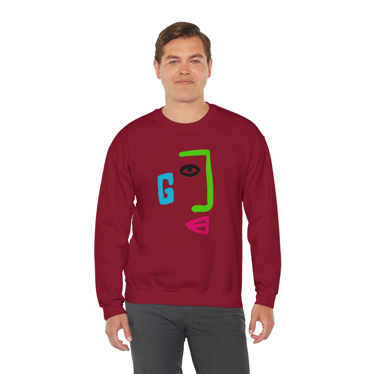 Face It Unisex Heavy Blend™ Crewneck Sweatshirt