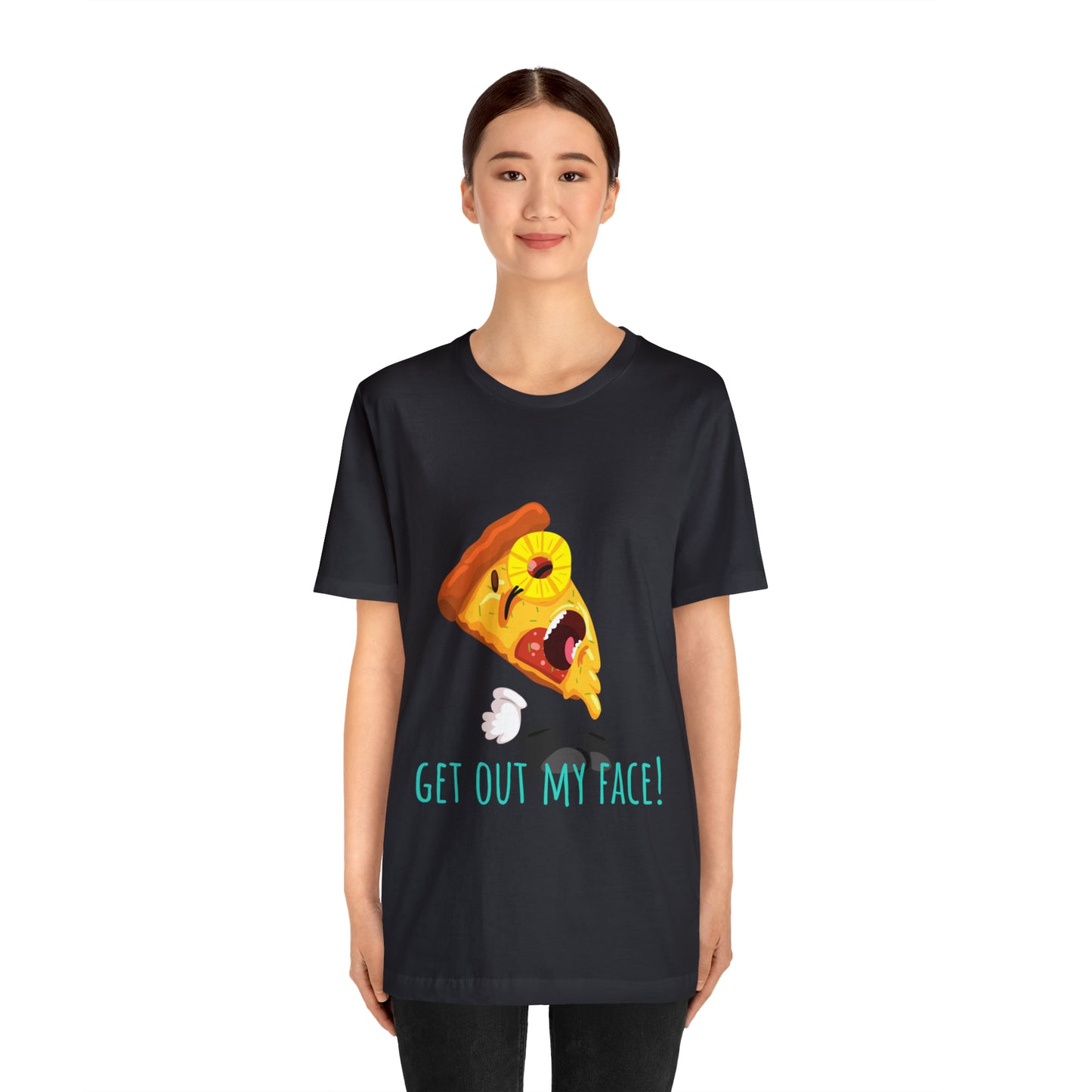 People Against Pineapples On Pizza Unisex Jersey Short Sleeve Tee