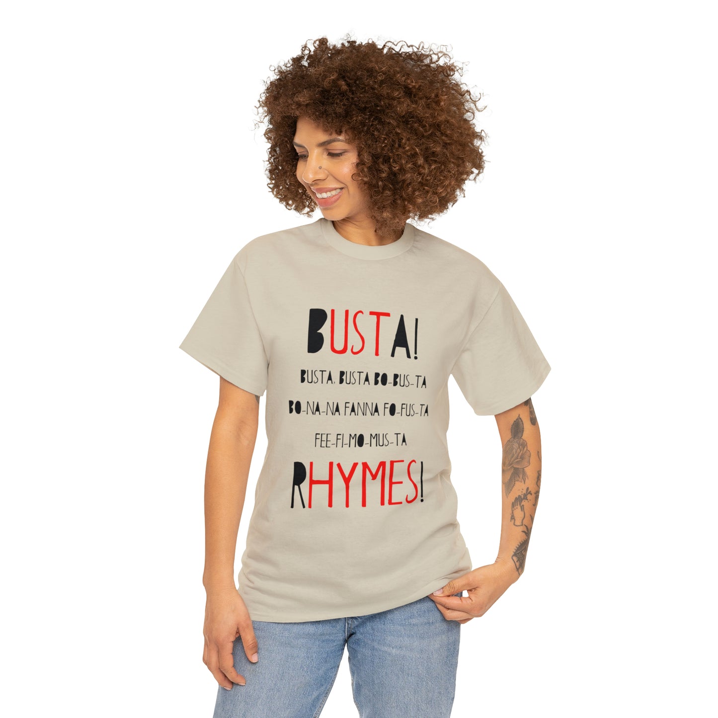 Name Game Busta Rhymes Cotton Tee