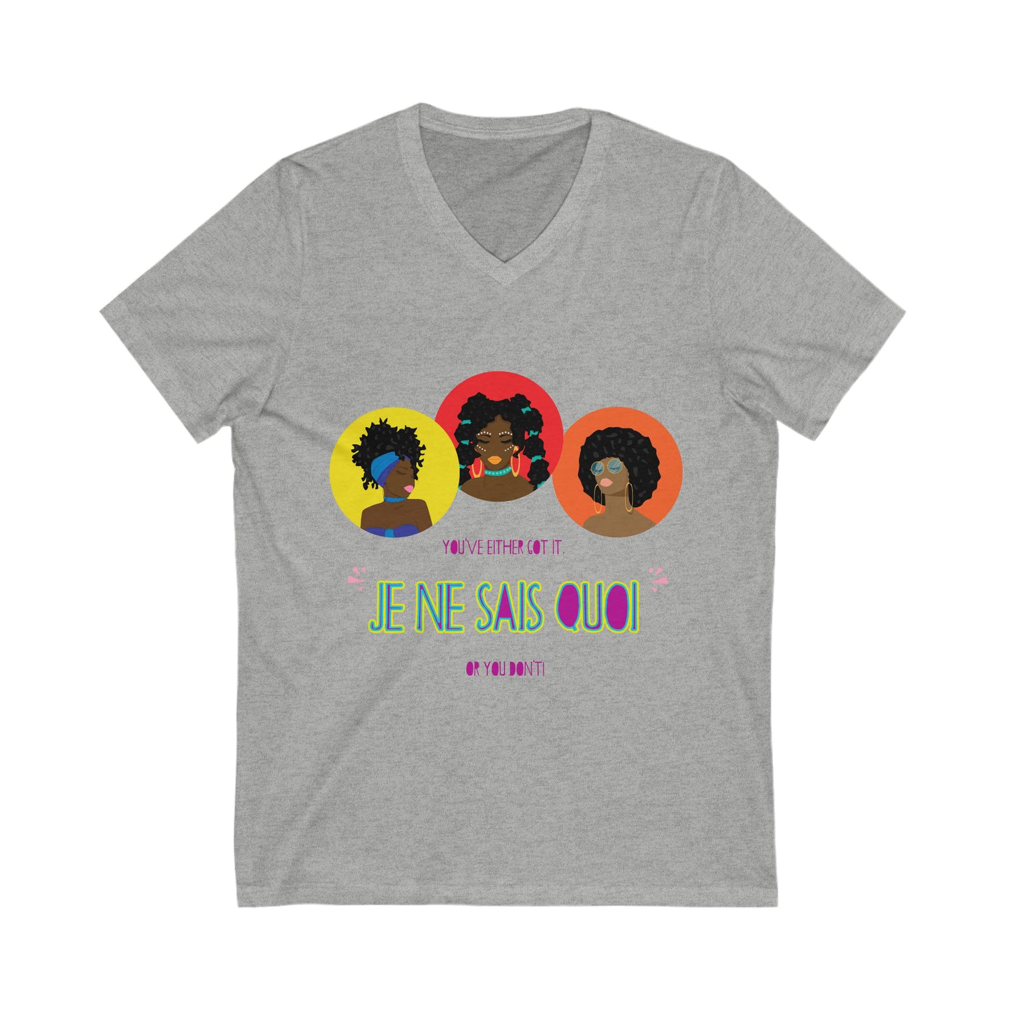 Je Ne Sais Quoi V-Neck Tee