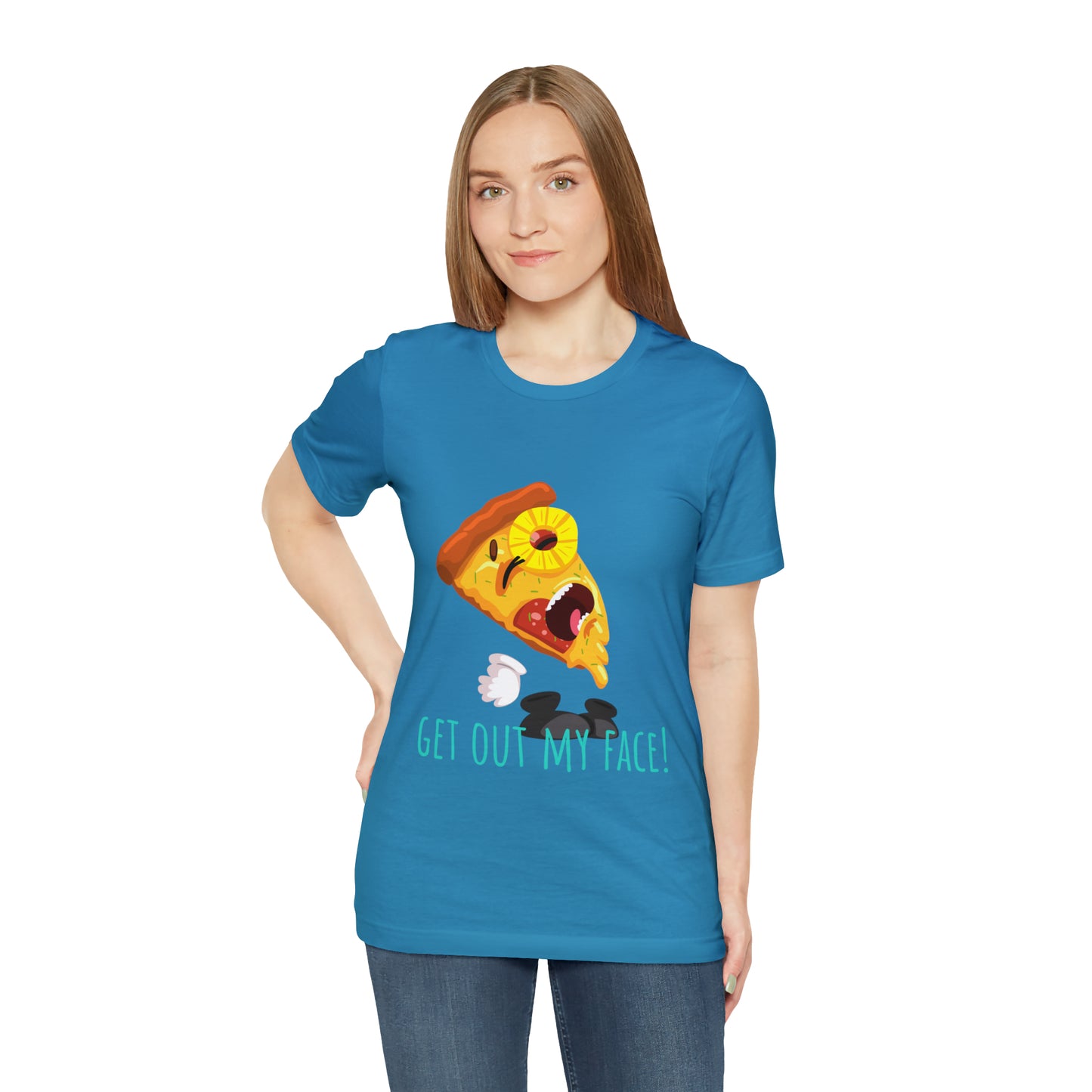 People Against Pineapples On Pizza Unisex Jersey Short Sleeve Tee