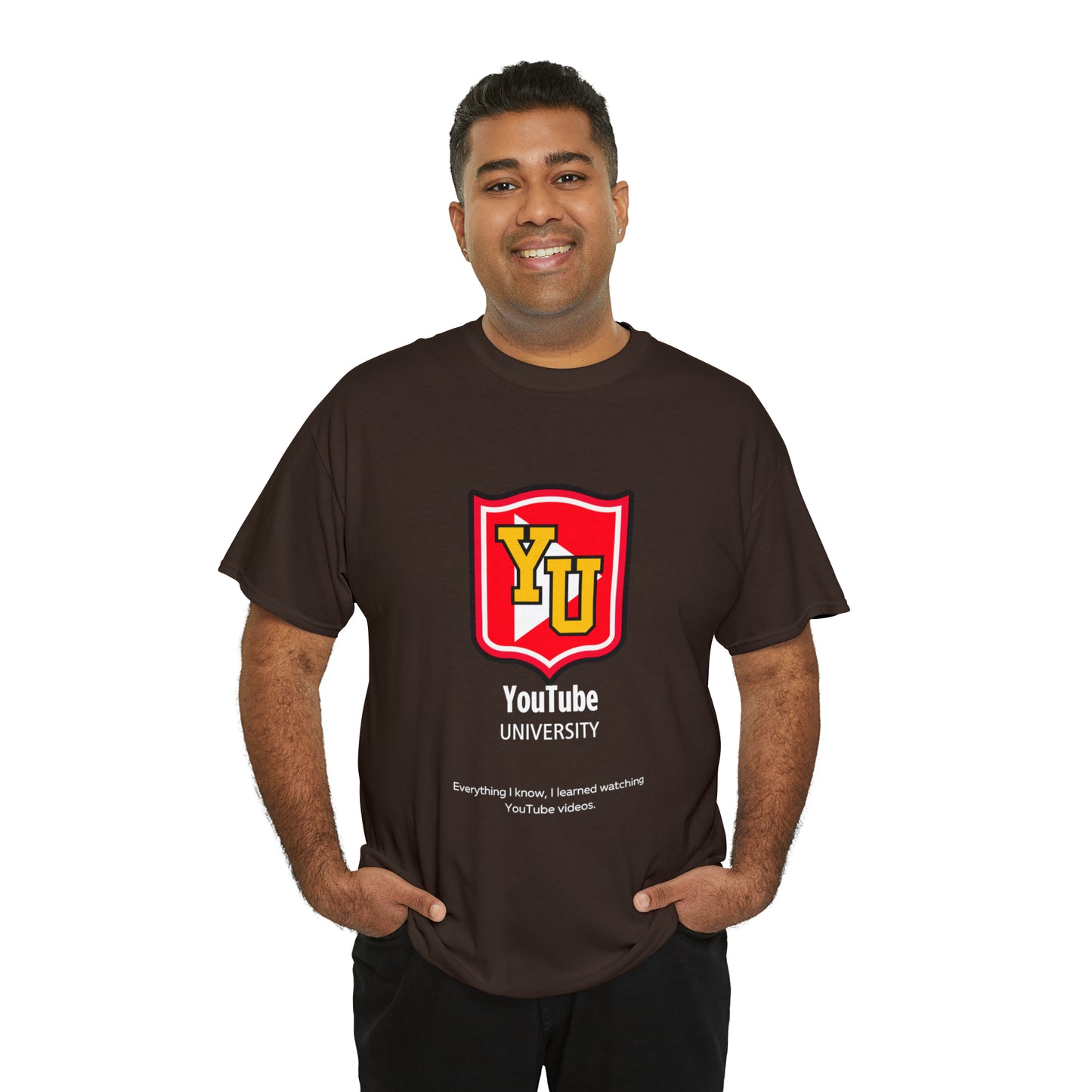 YouTube University Unisex Heavy Cotton Tee