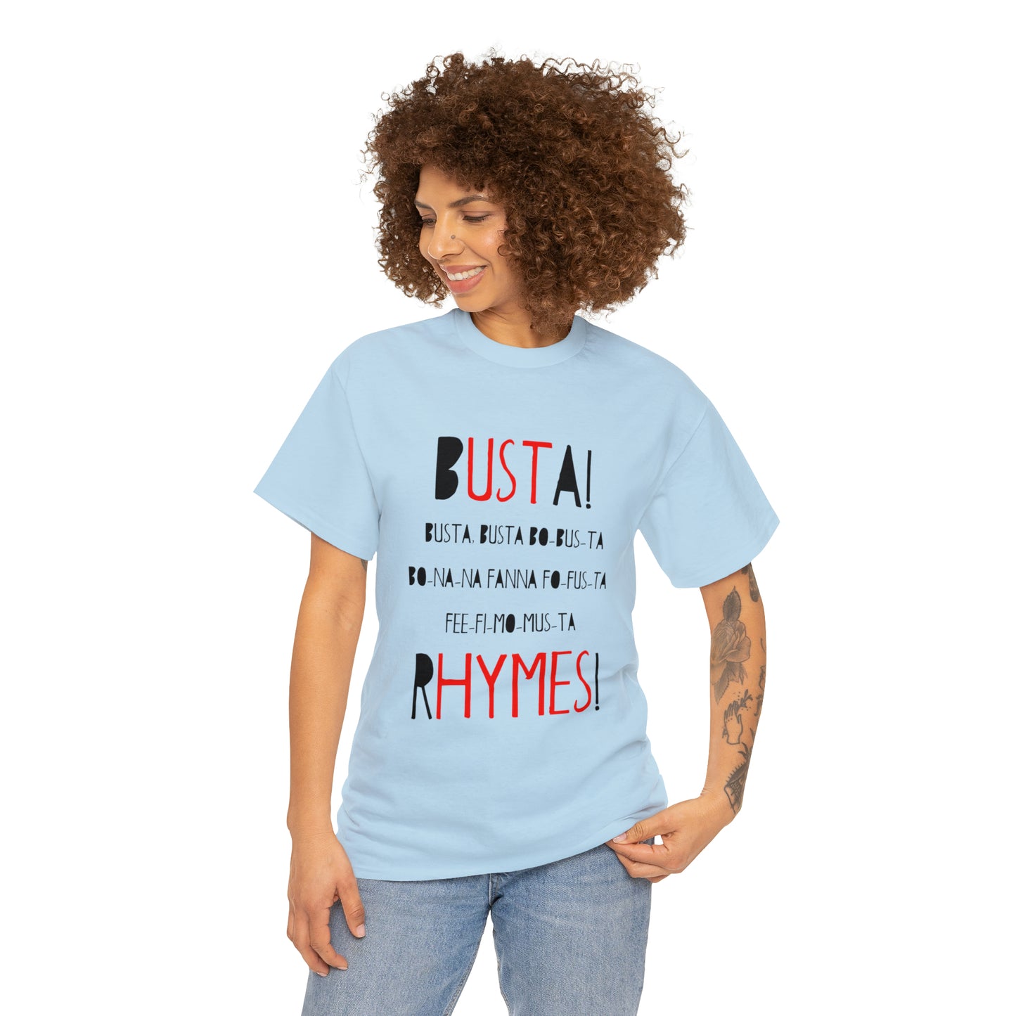 Name Game Busta Rhymes Cotton Tee