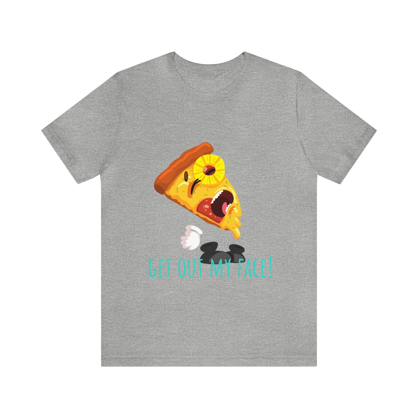 People Against Pineapples On Pizza Unisex Jersey Short Sleeve Tee