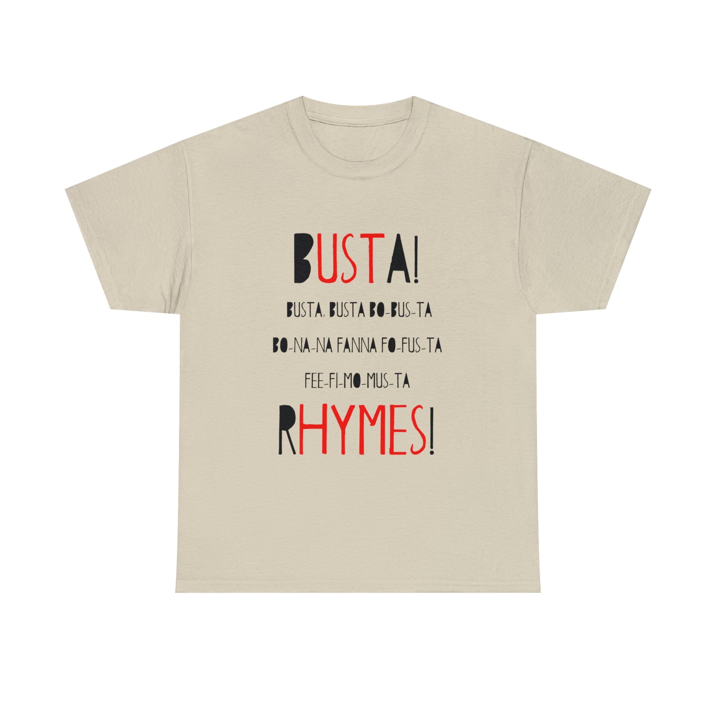 Name Game Busta Rhymes Cotton Tee