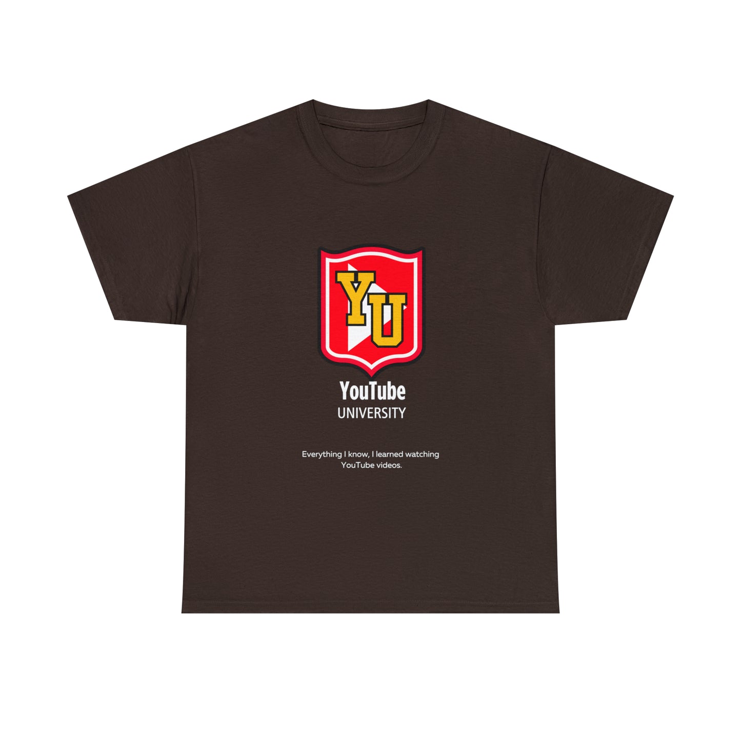 YouTube University Unisex Heavy Cotton Tee