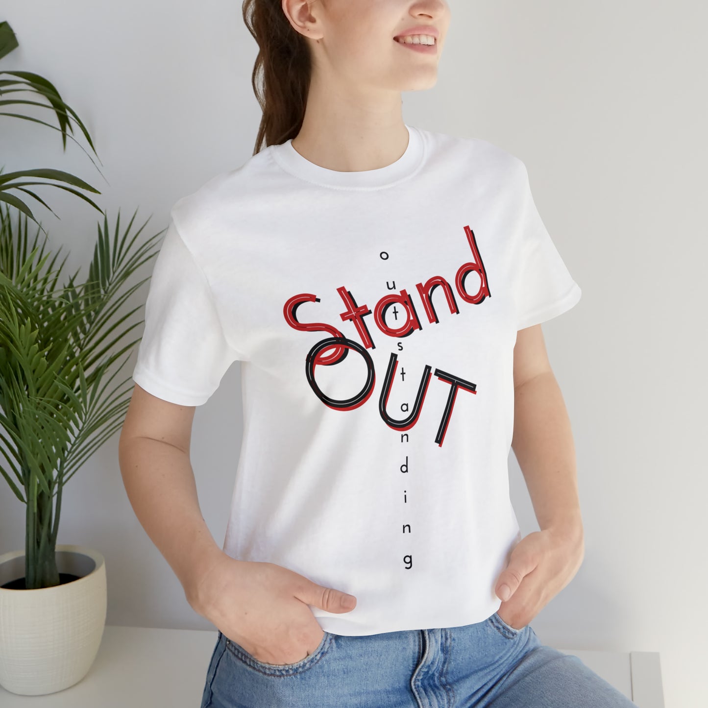 Be Outstanding Unisex Jersey Short Sleeve Tee