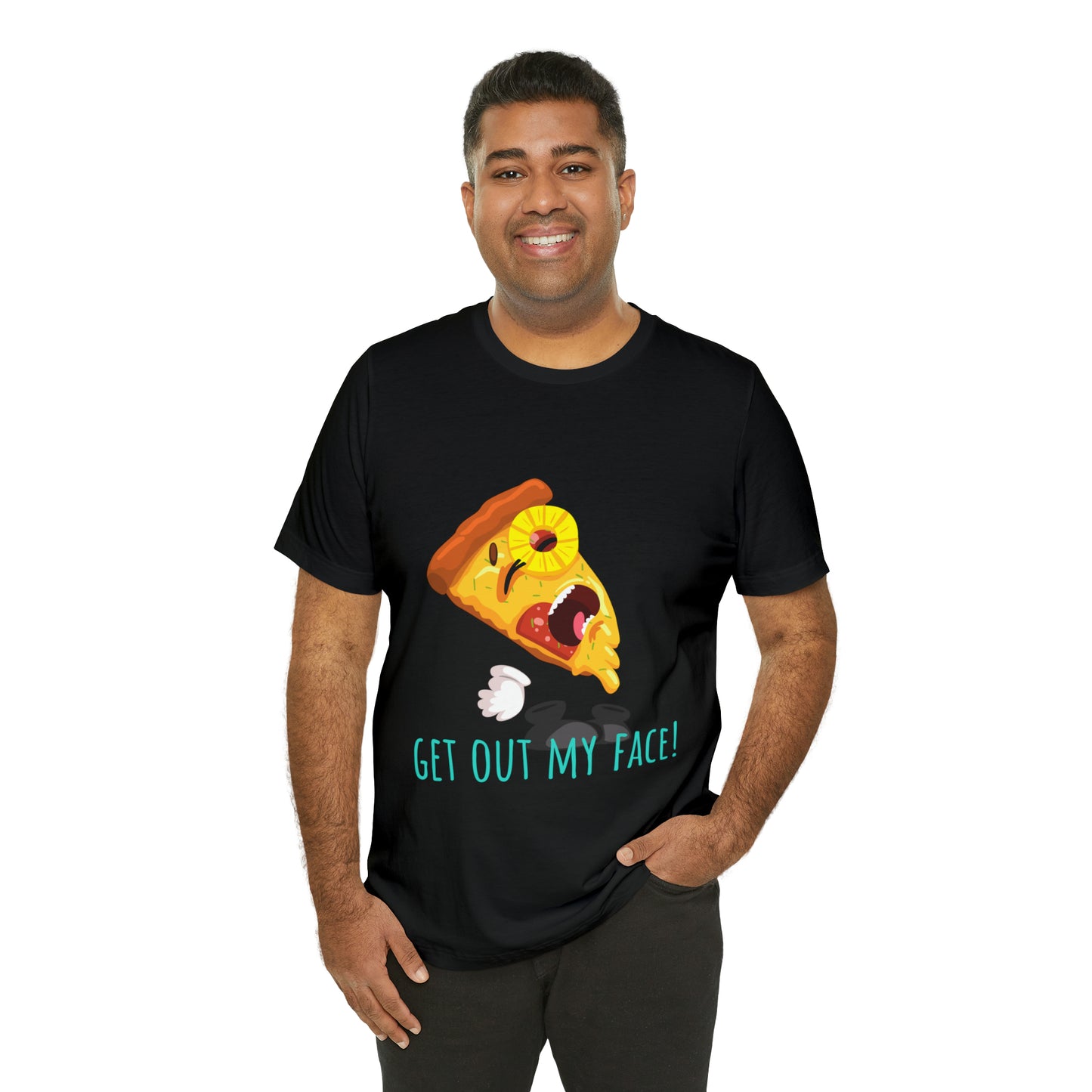 People Against Pineapples On Pizza Unisex Jersey Short Sleeve Tee