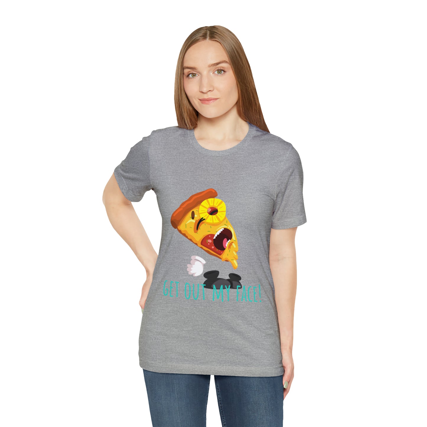 People Against Pineapples On Pizza Unisex Jersey Short Sleeve Tee
