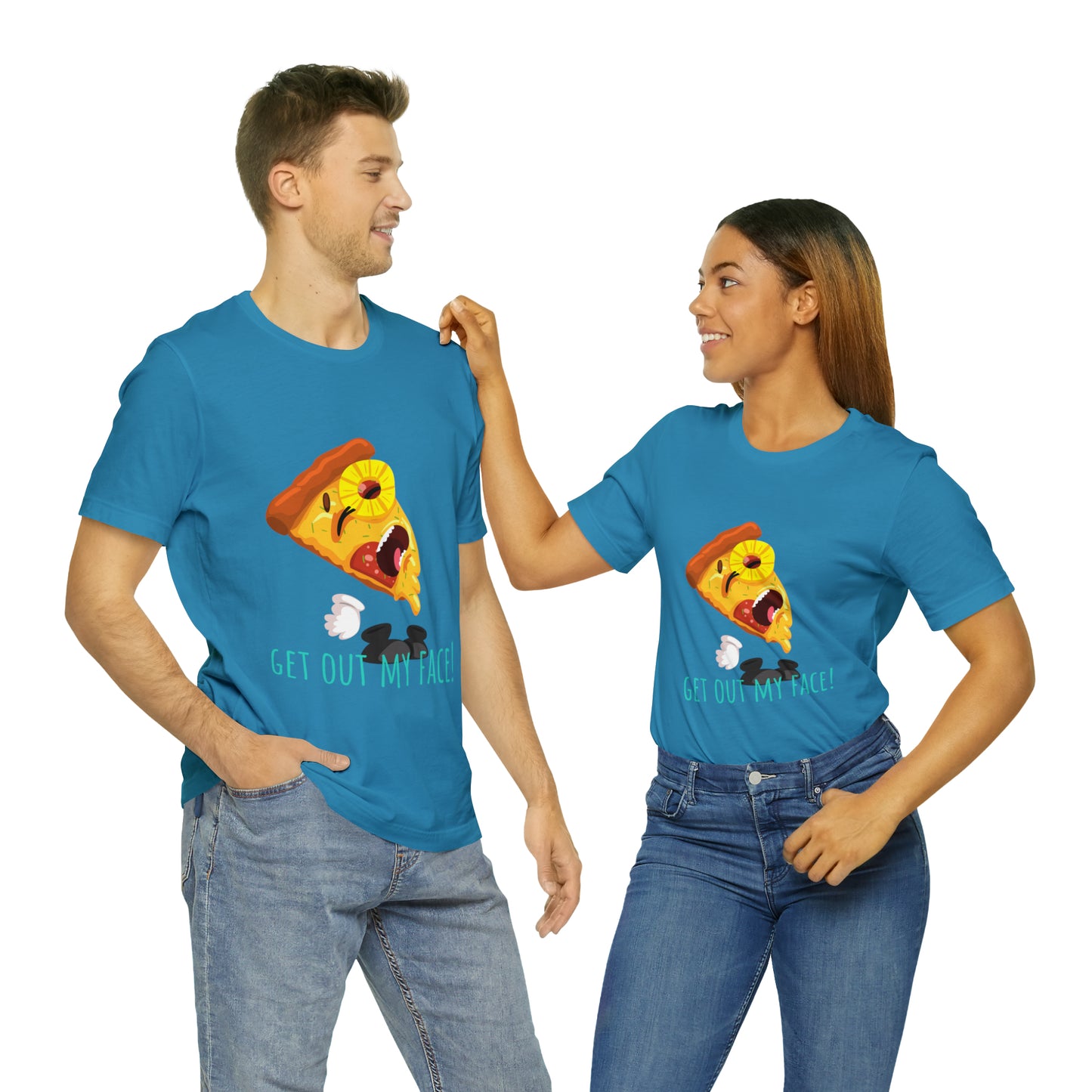 People Against Pineapples On Pizza Unisex Jersey Short Sleeve Tee
