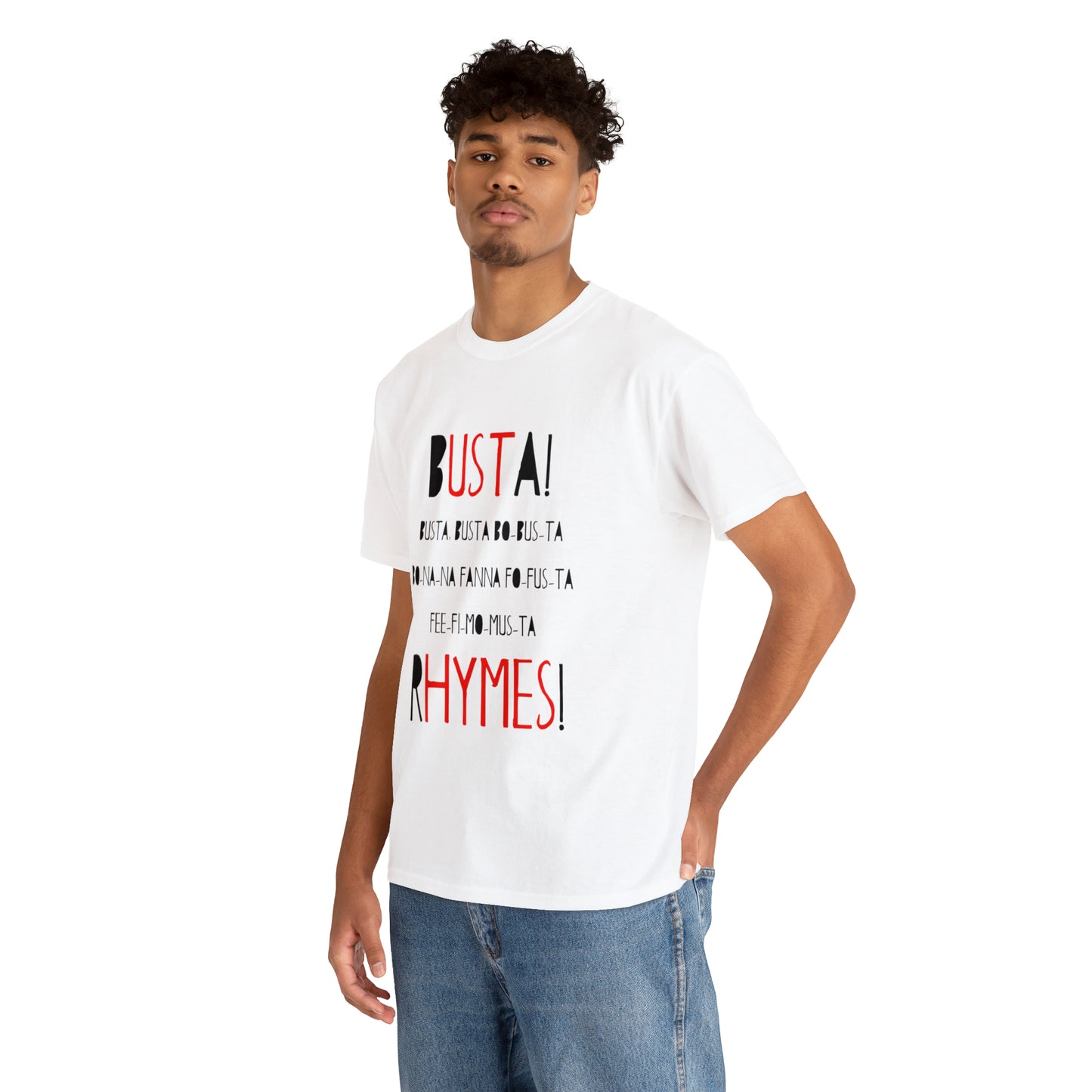 Name Game Busta Rhymes Cotton Tee
