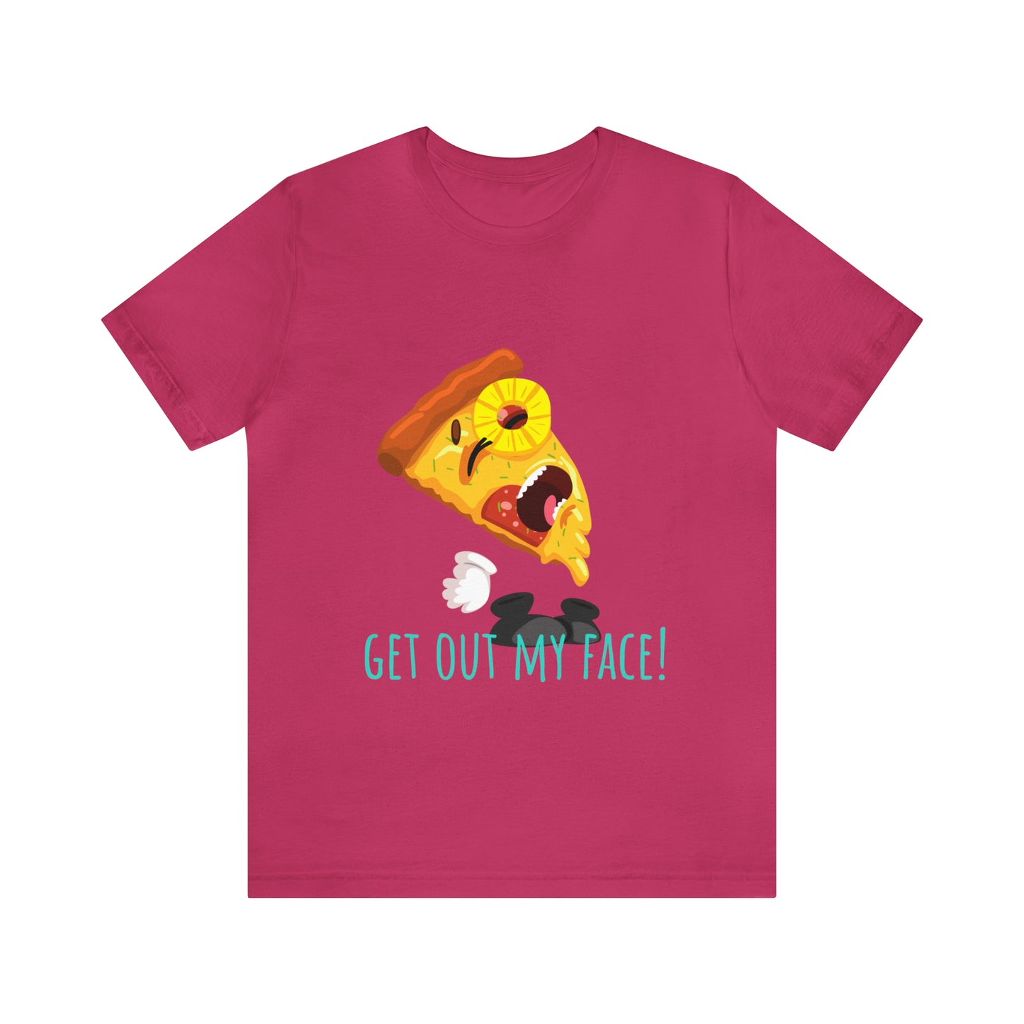 People Against Pineapples On Pizza Unisex Jersey Short Sleeve Tee
