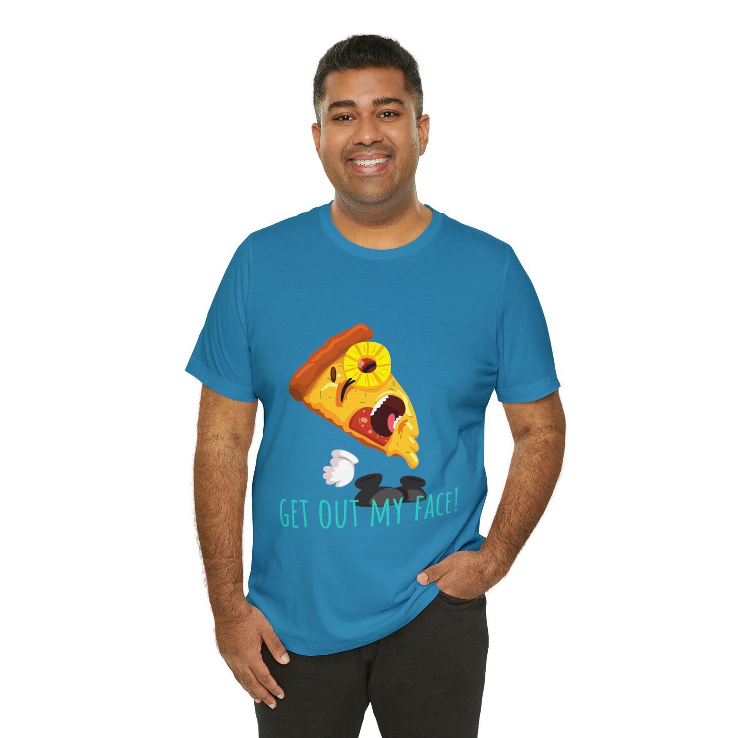 People Against Pineapples On Pizza Unisex Jersey Short Sleeve Tee