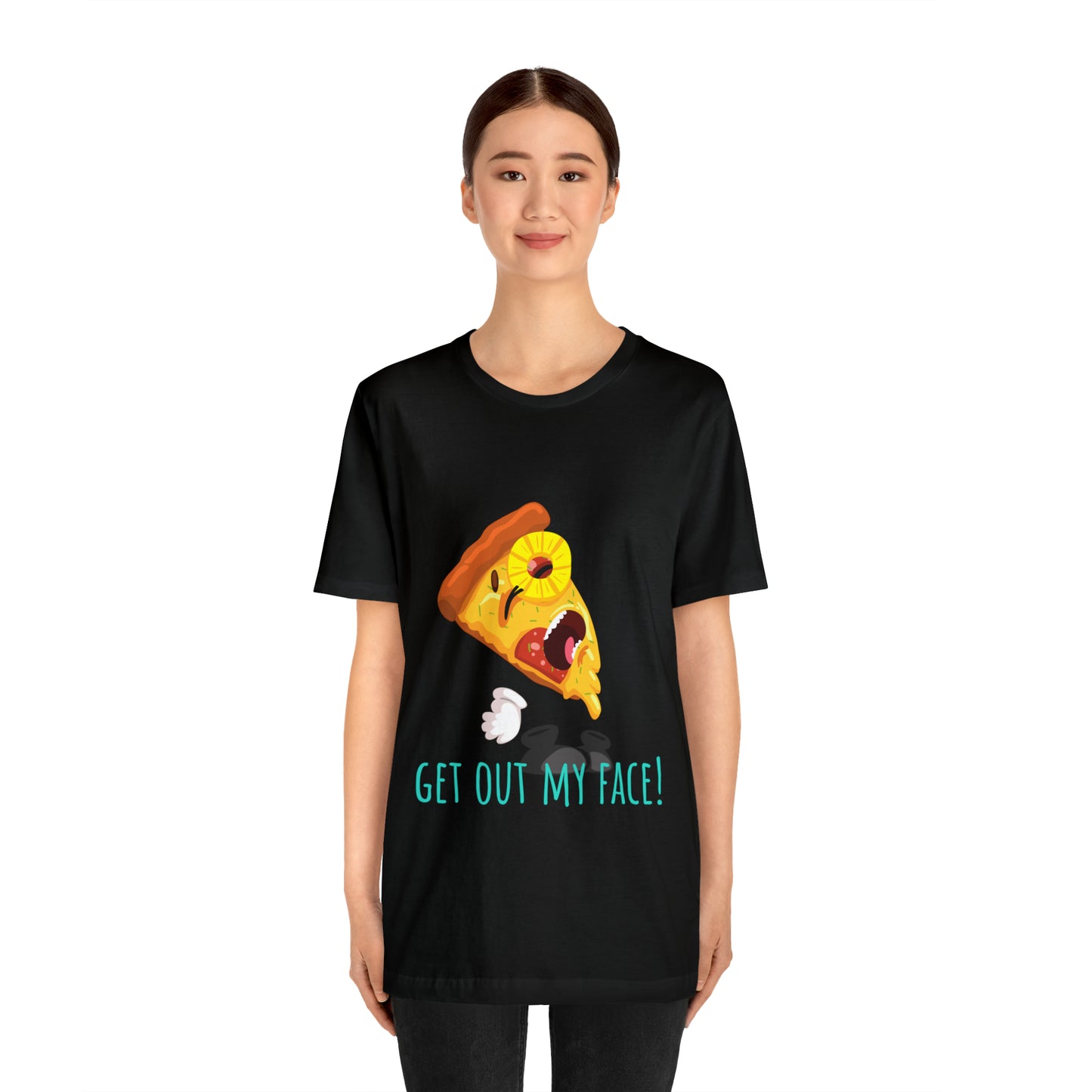 People Against Pineapples On Pizza Unisex Jersey Short Sleeve Tee
