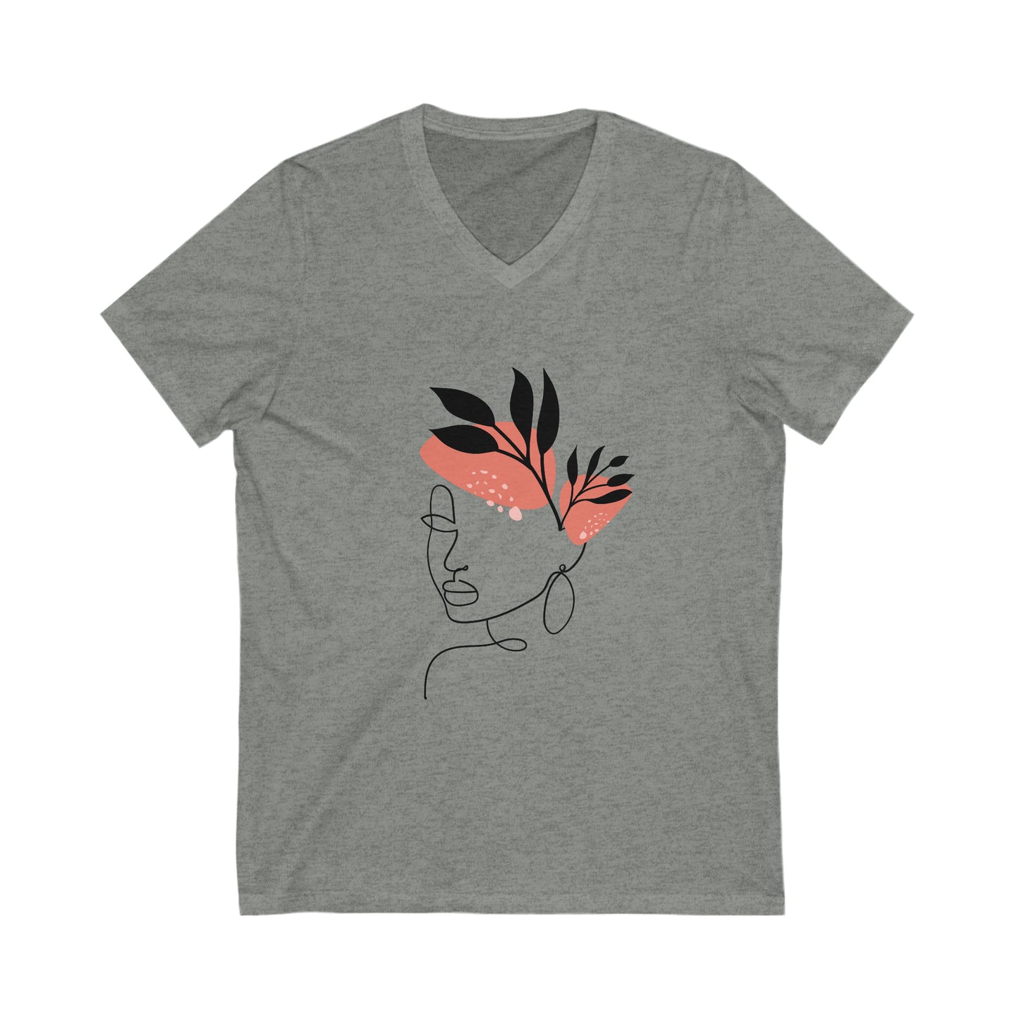 Turn Heads Unisex V-Neck Tee