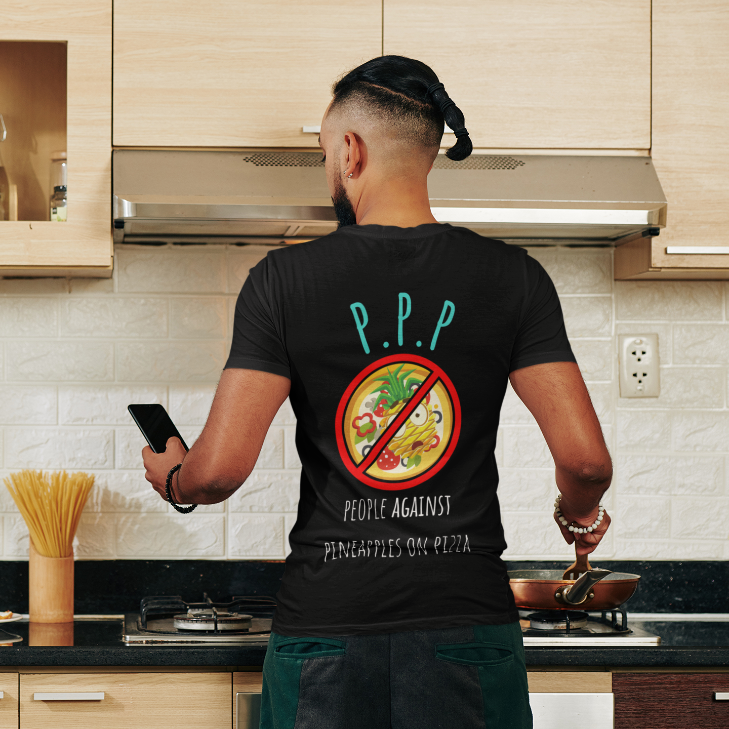 People Against Pineapples On Pizza Unisex Jersey Short Sleeve Tee