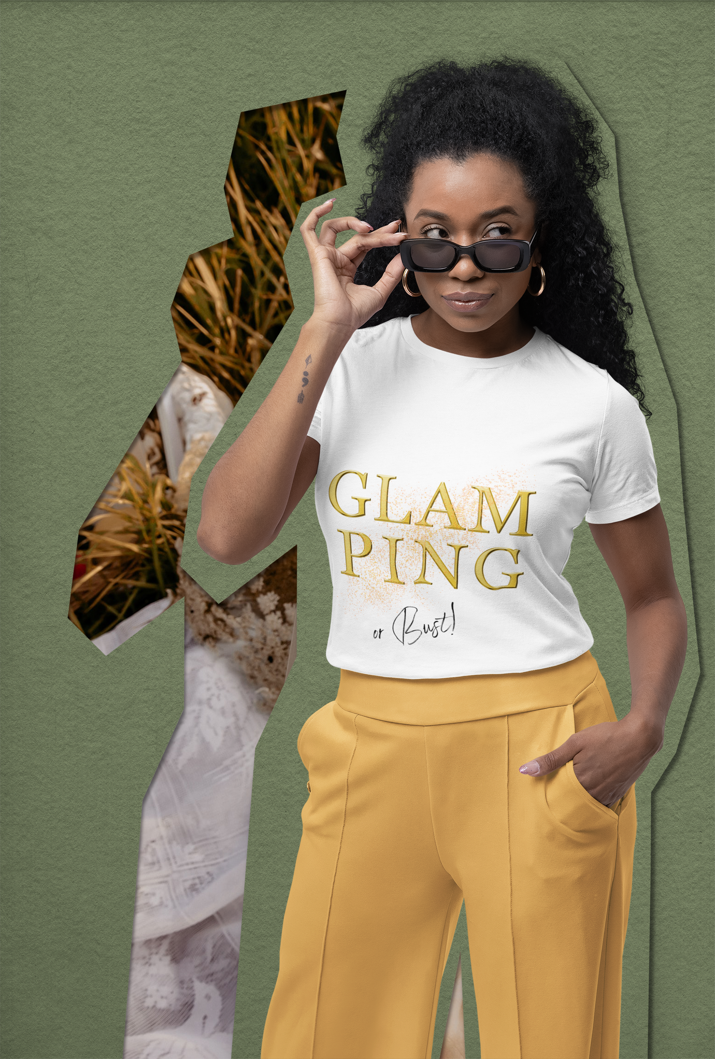 Glamping Short Sleeve Tee