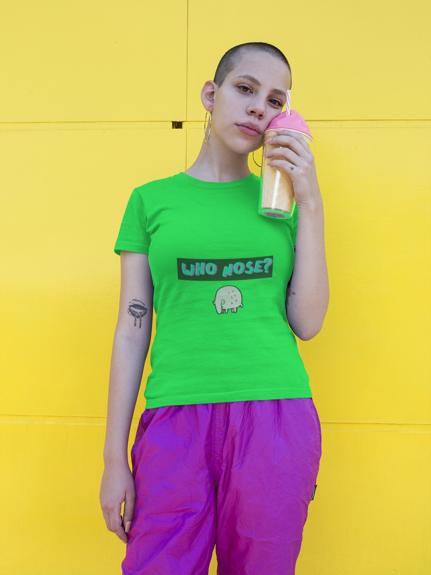 Who Nose Cotton Tee