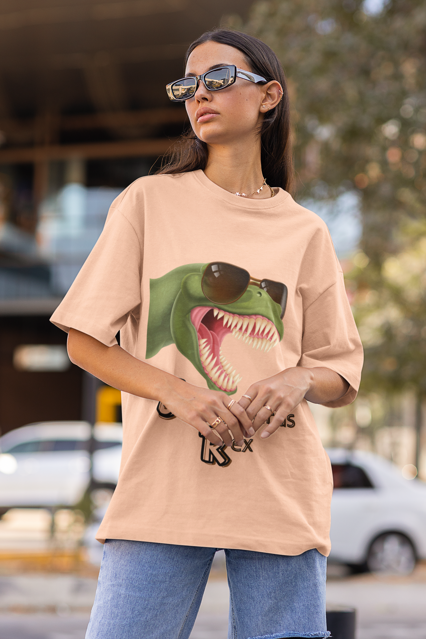 Shadysaurus Rex Unisex Jersey Short Sleeve Tee