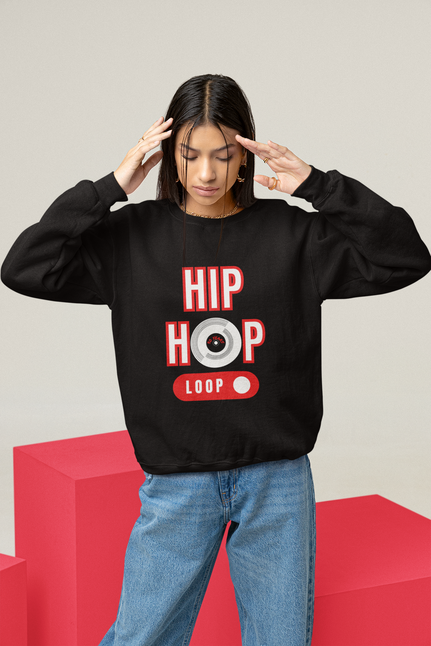 Hip Hop On Loop Sweatshirt