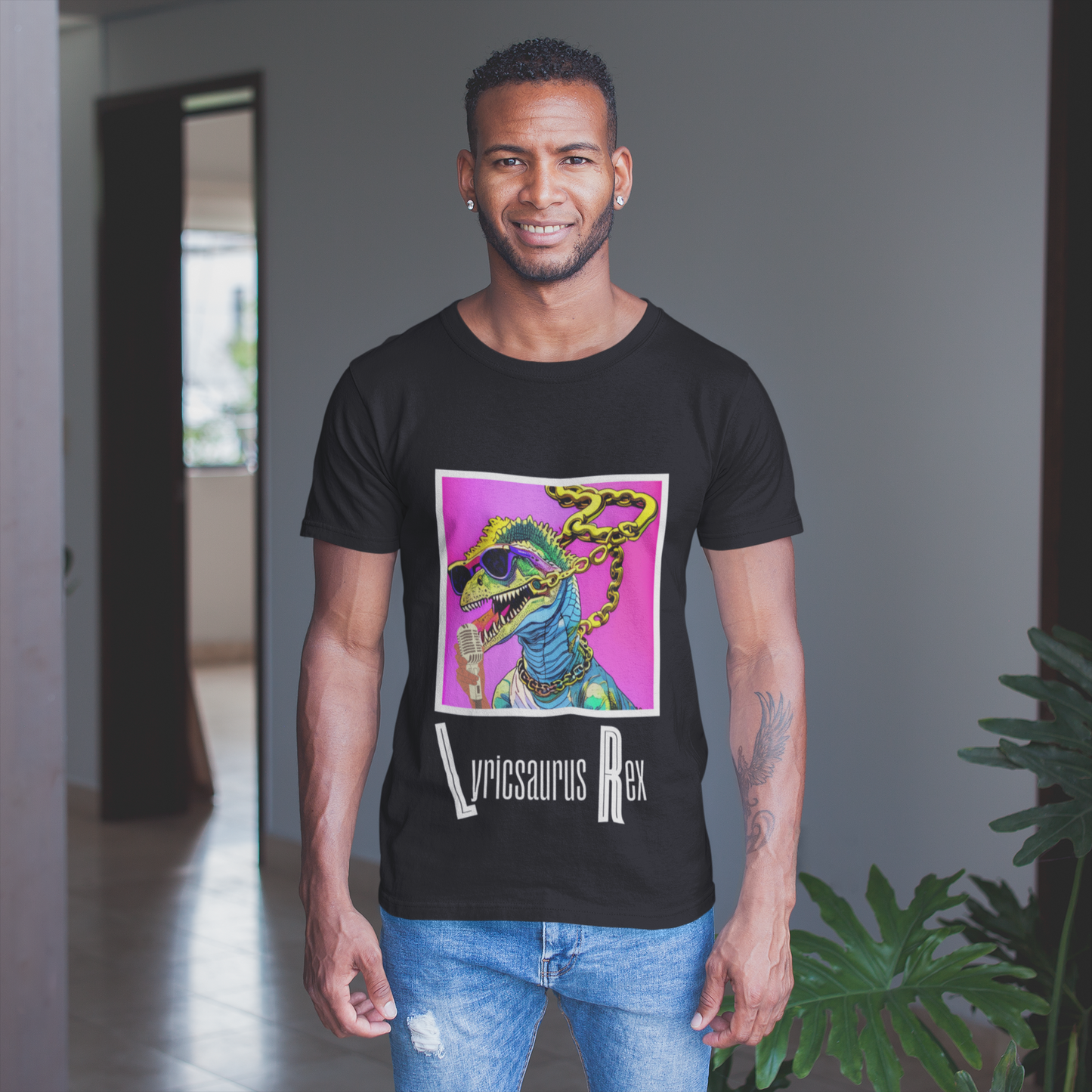Lyricsaurus Rex T-shirt