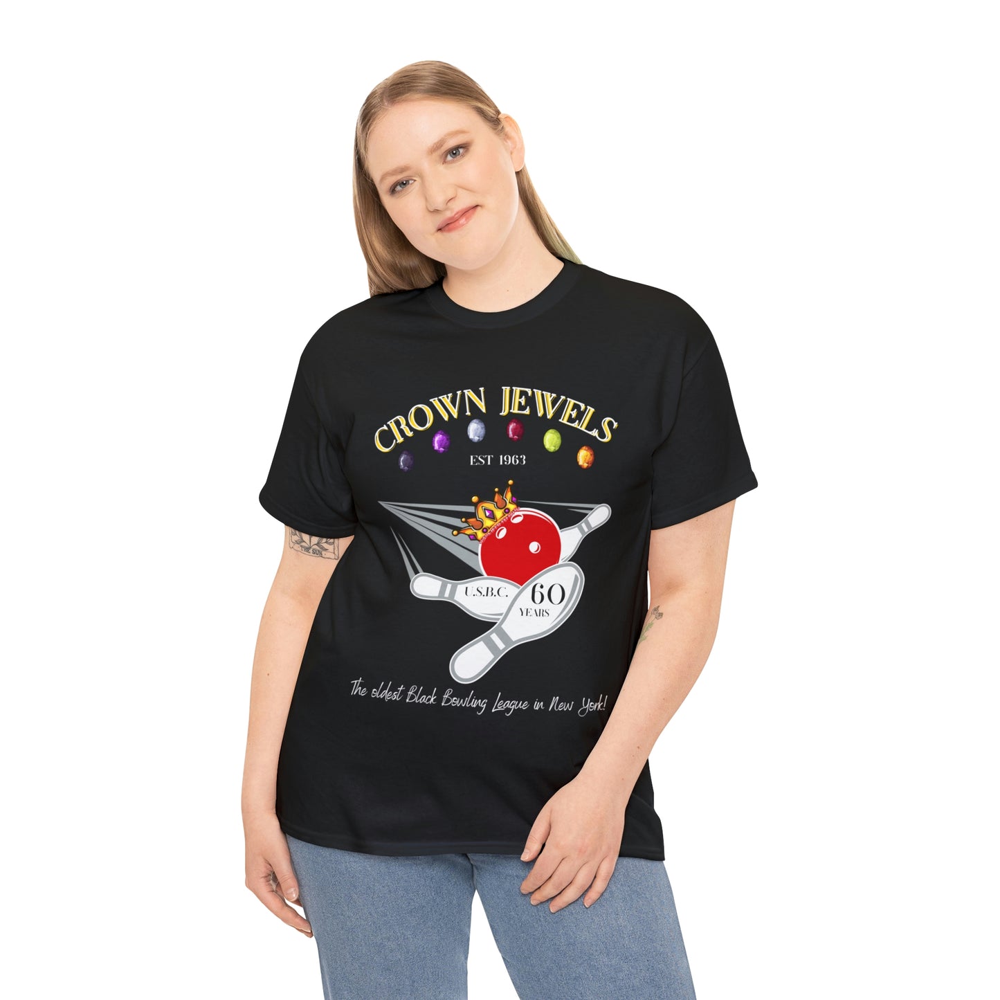 CROWN JEWELS League T-Shirt Black
