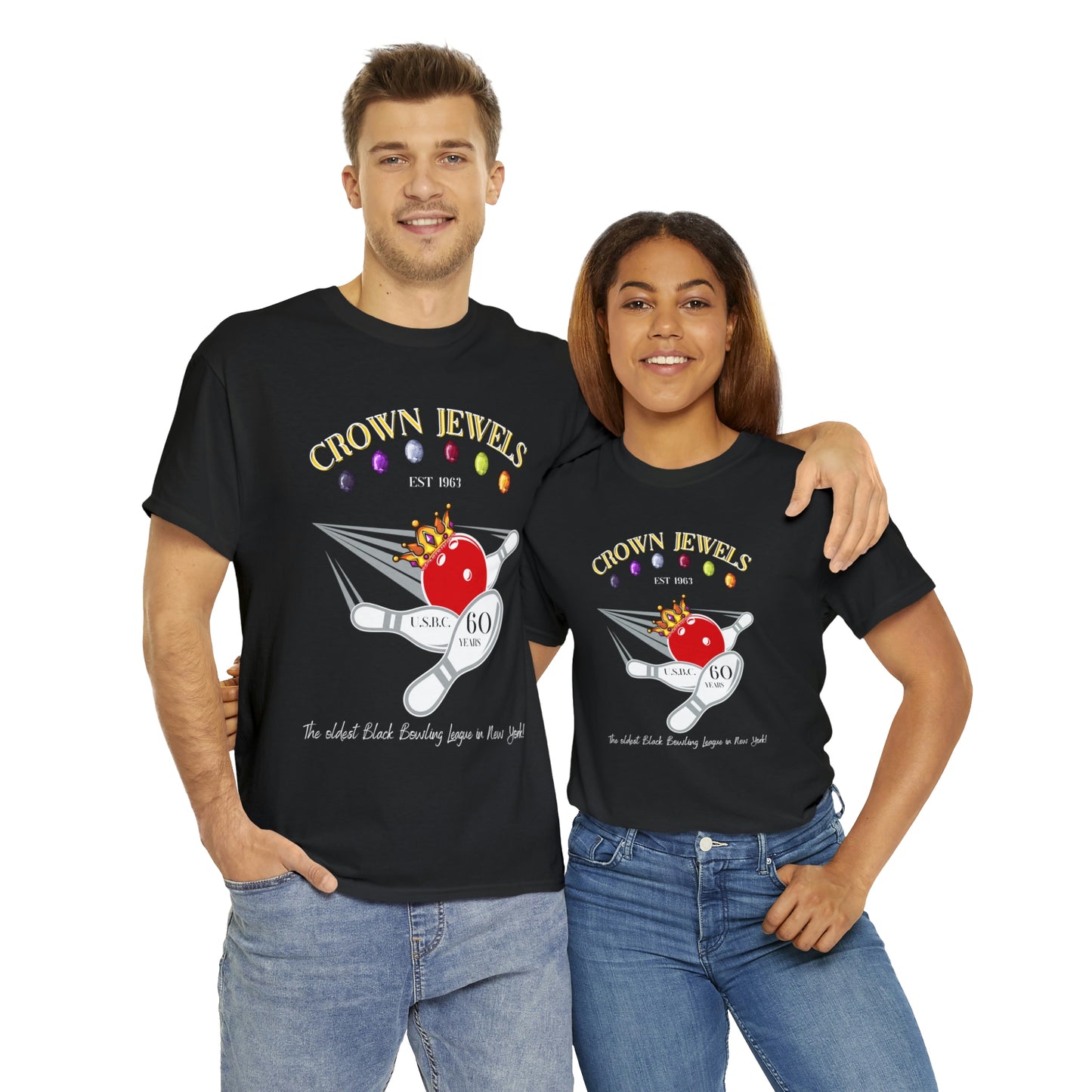 CROWN JEWELS League T-Shirt Black