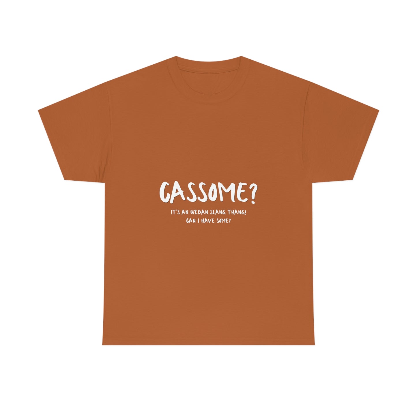 Cassome Urban Slang Unisex Heavy Cotton Tee