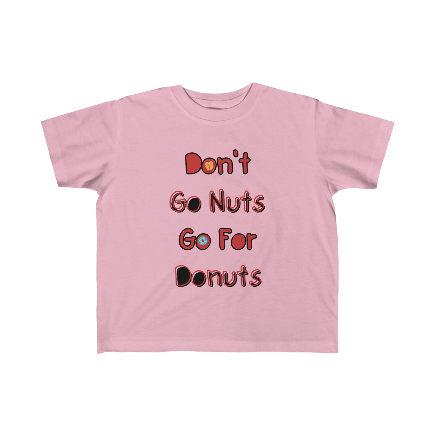 Toddlers Go Donuts Tee