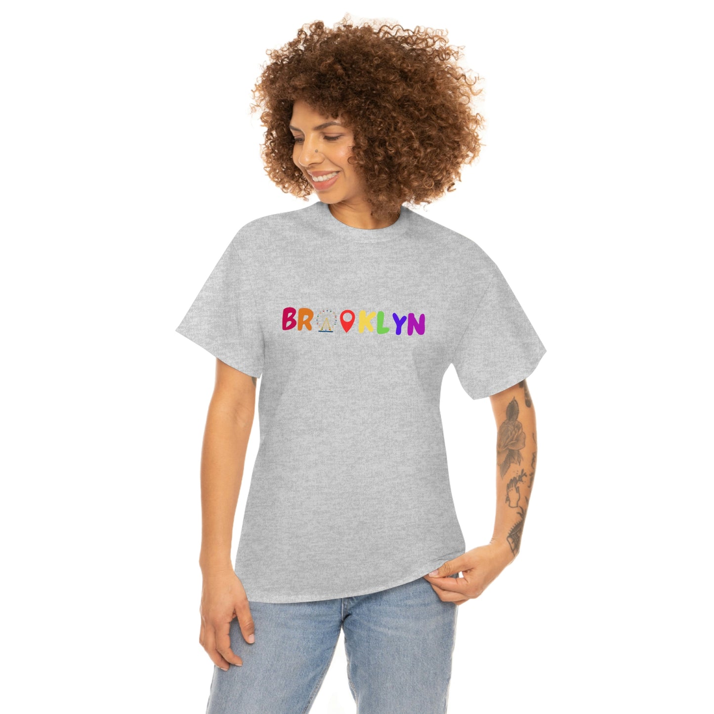 Brooklyn Ferris Unisex Heavy Cotton Tee