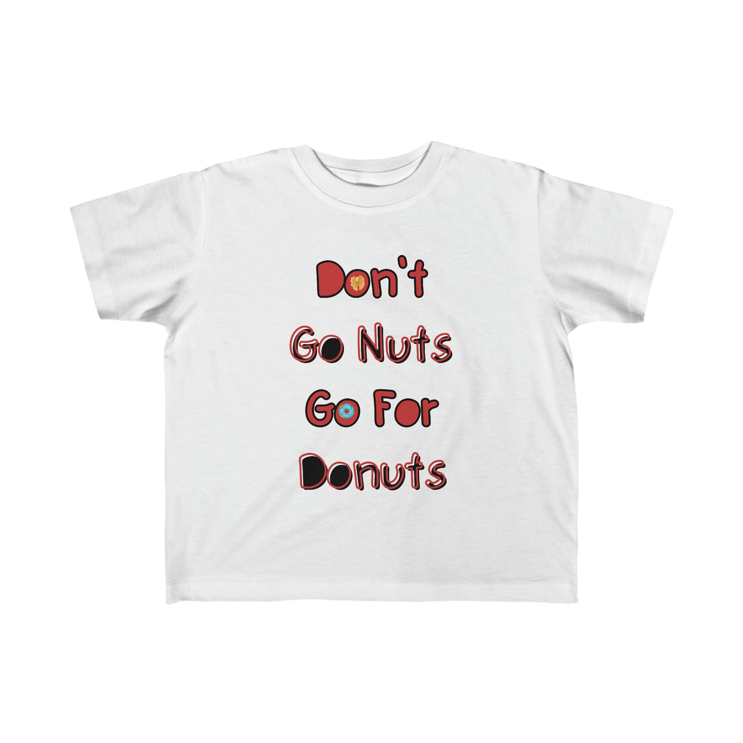 Toddlers Go Donuts Tee
